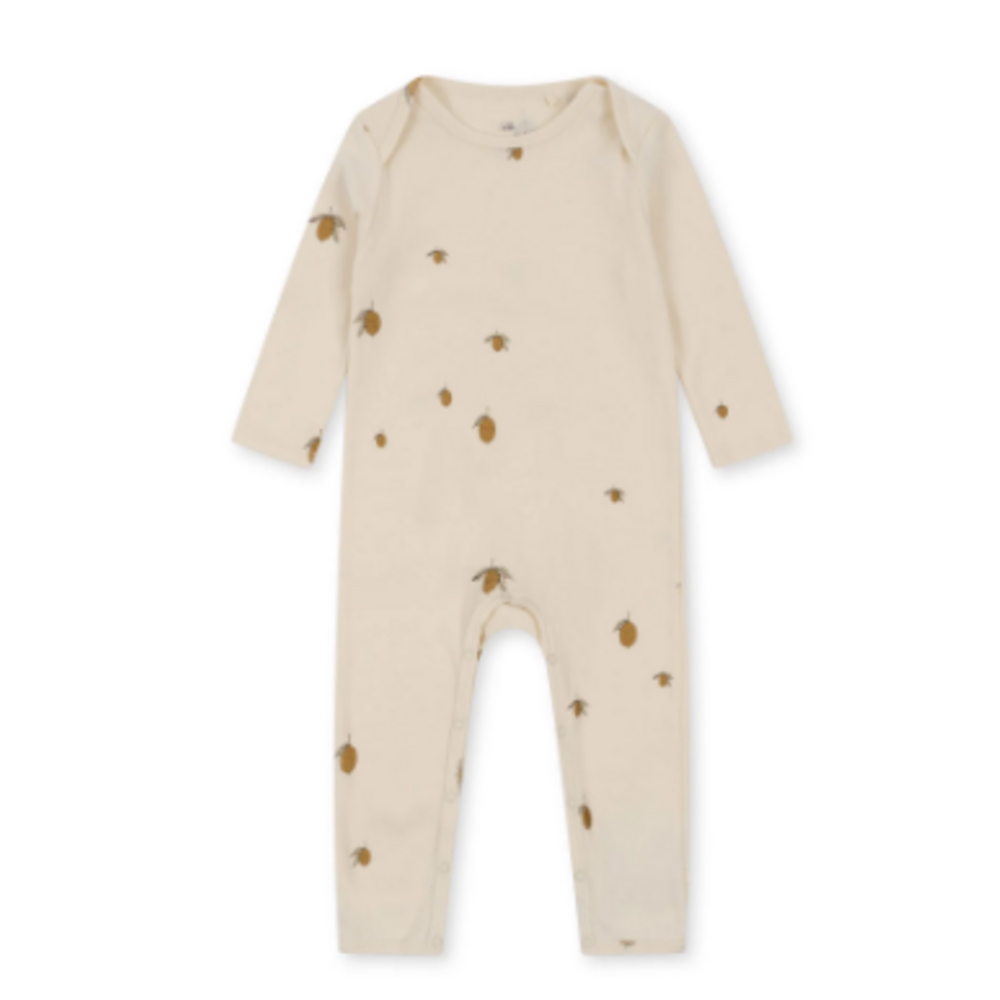 Sleepy onesie gots lemon harbor