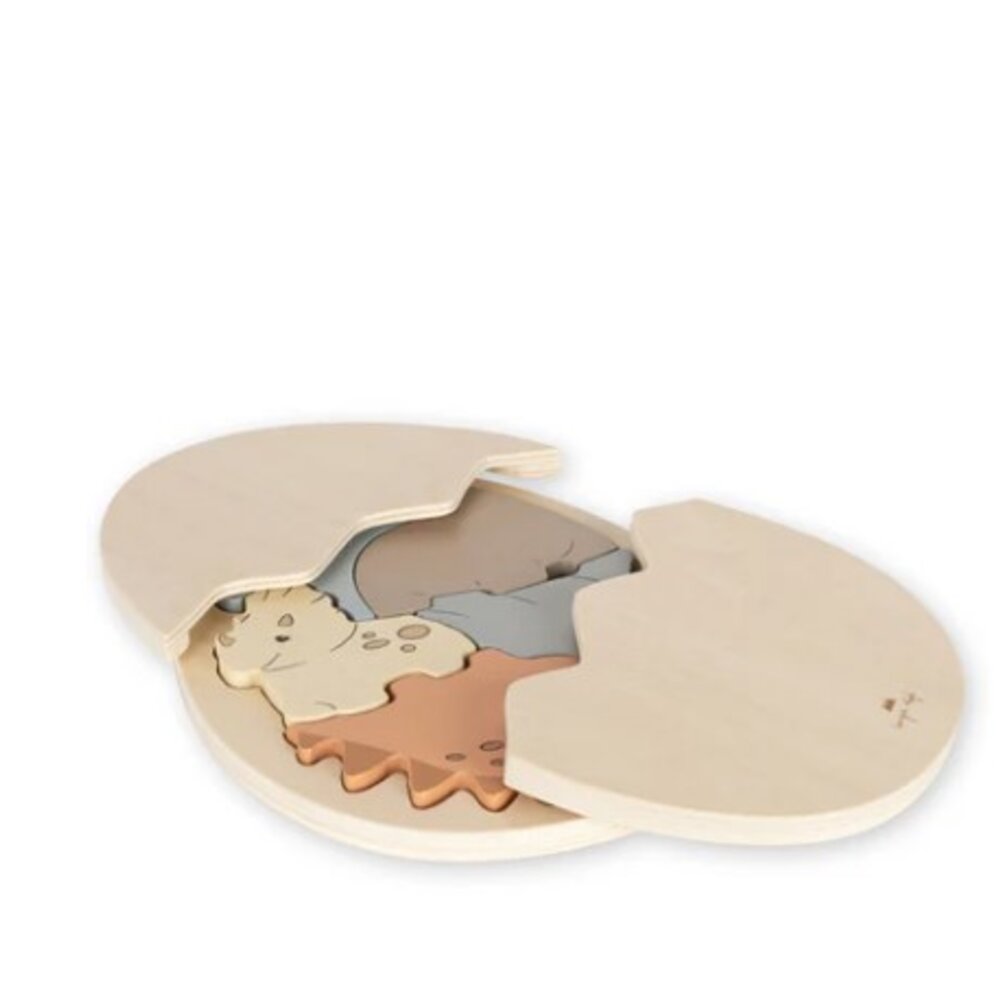 Houten puzzel Dinosaur egg