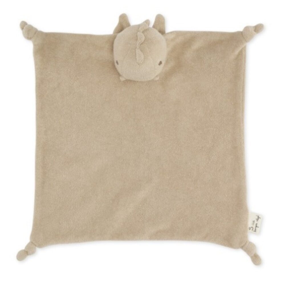 Terry snuggle doudou dragon dull Gold
