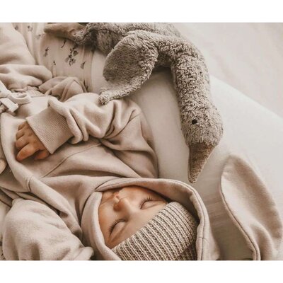 Knuffeldier Goose small Grey
