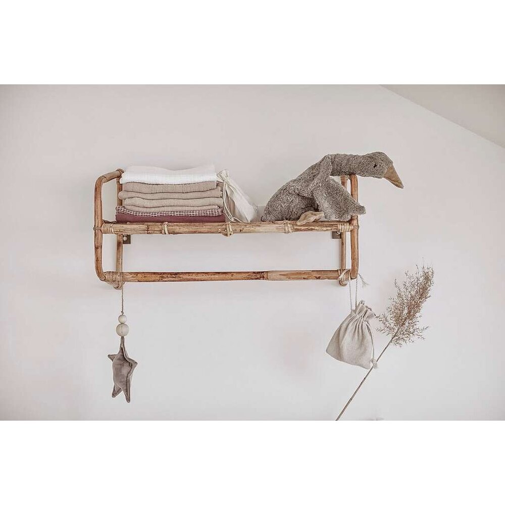 Knuffeldier Goose small Grey