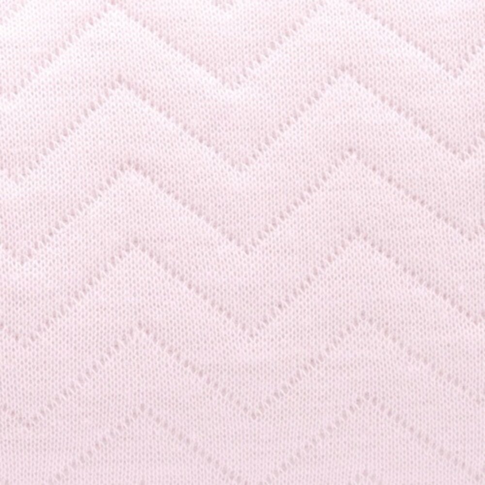 Chevron toilettas Light Pink Melange