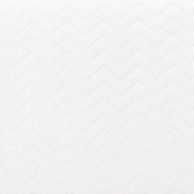 Chevron toilettas white
