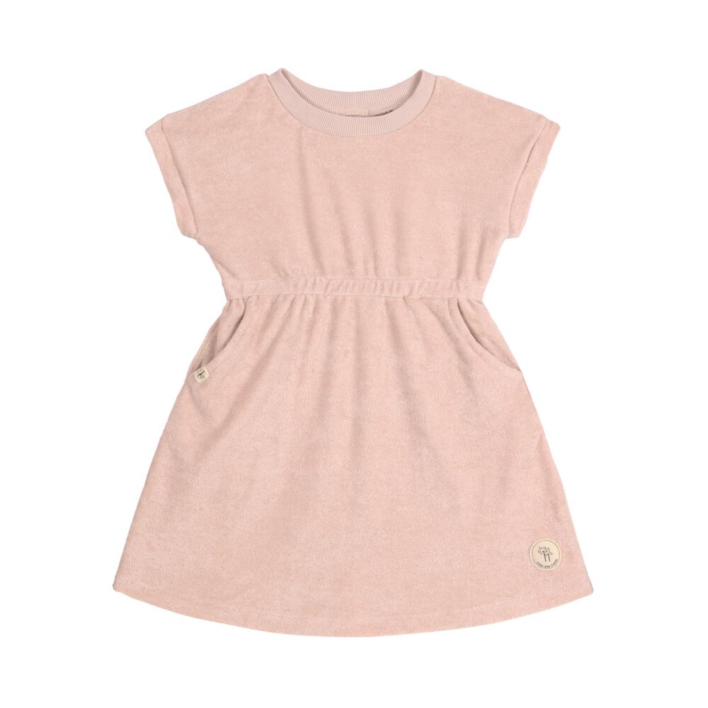 Jurk Terry Powder pink