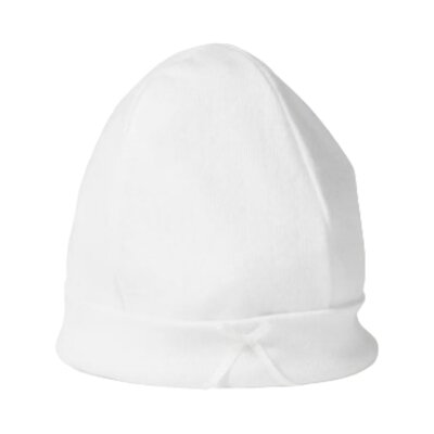 Newborn muts Fenn met strikje Wit
