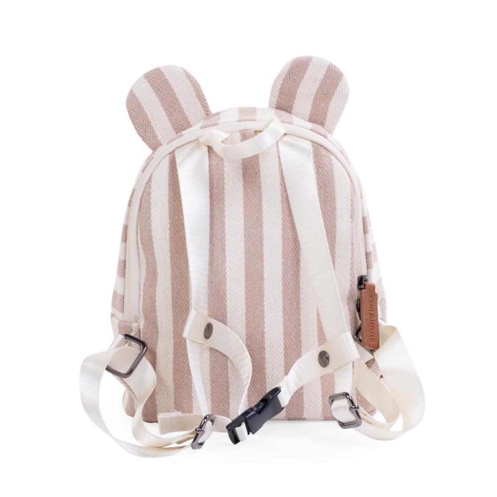 My First Bag Stripes Nude/Terracotta