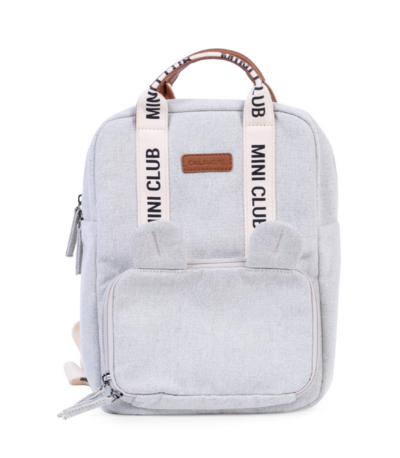 Rugzak kids Mini Club - Signature canvas Off white