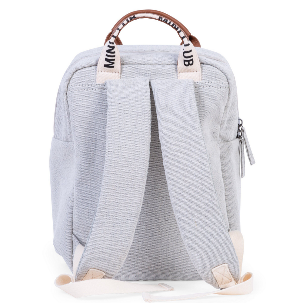 Rugzak kids Mini Club - Signature canvas Off white