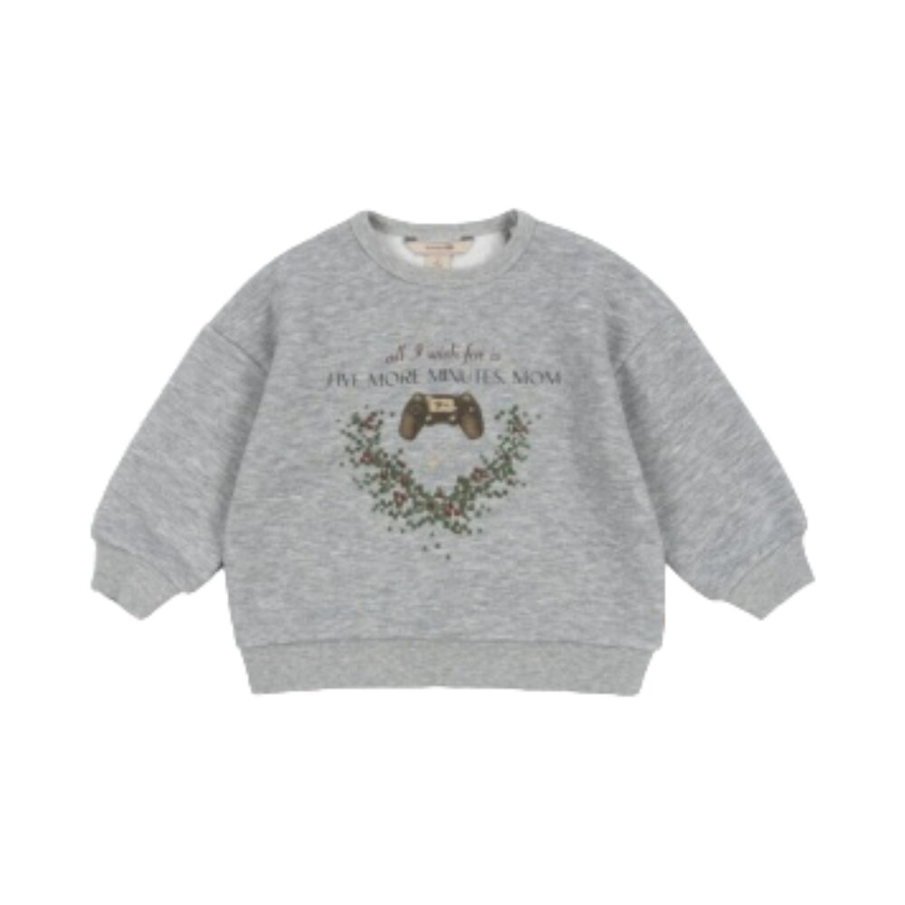 Lou sweatshirt Grey melange