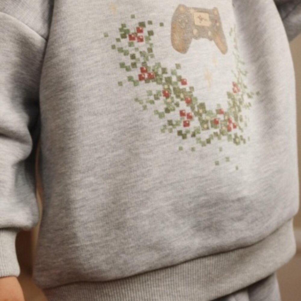 Lou sweatshirt Grey melange