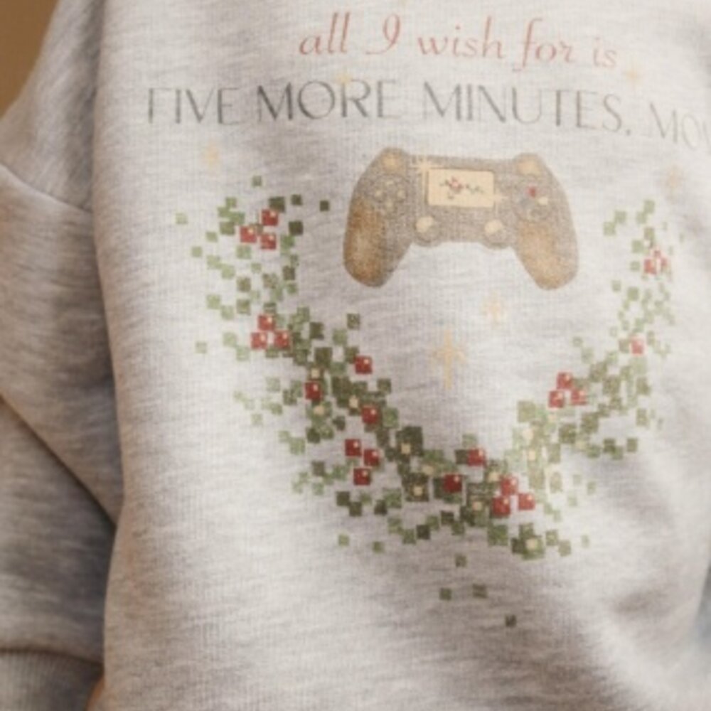 Lou sweatshirt Grey melange