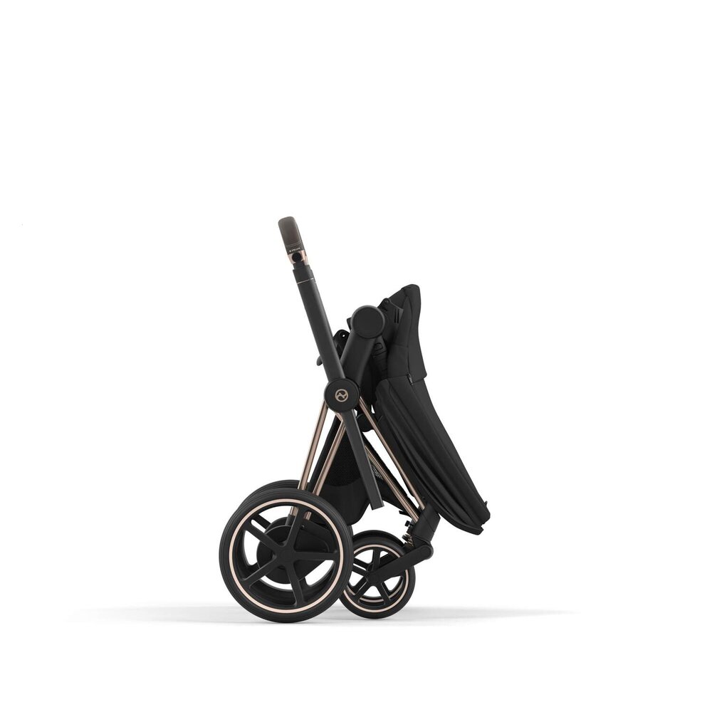 Epriam onderstel kinderwagen + frame zitting Rosegold