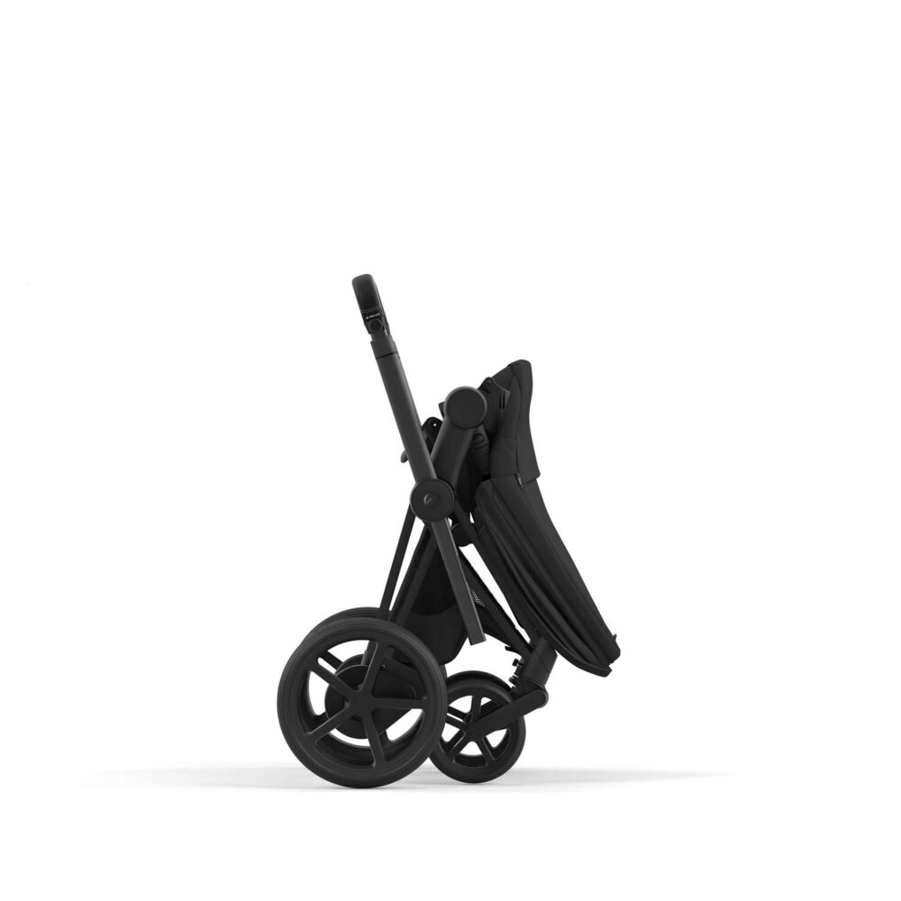 Epriam onderstel kinderwagen + frame zitting Matt black