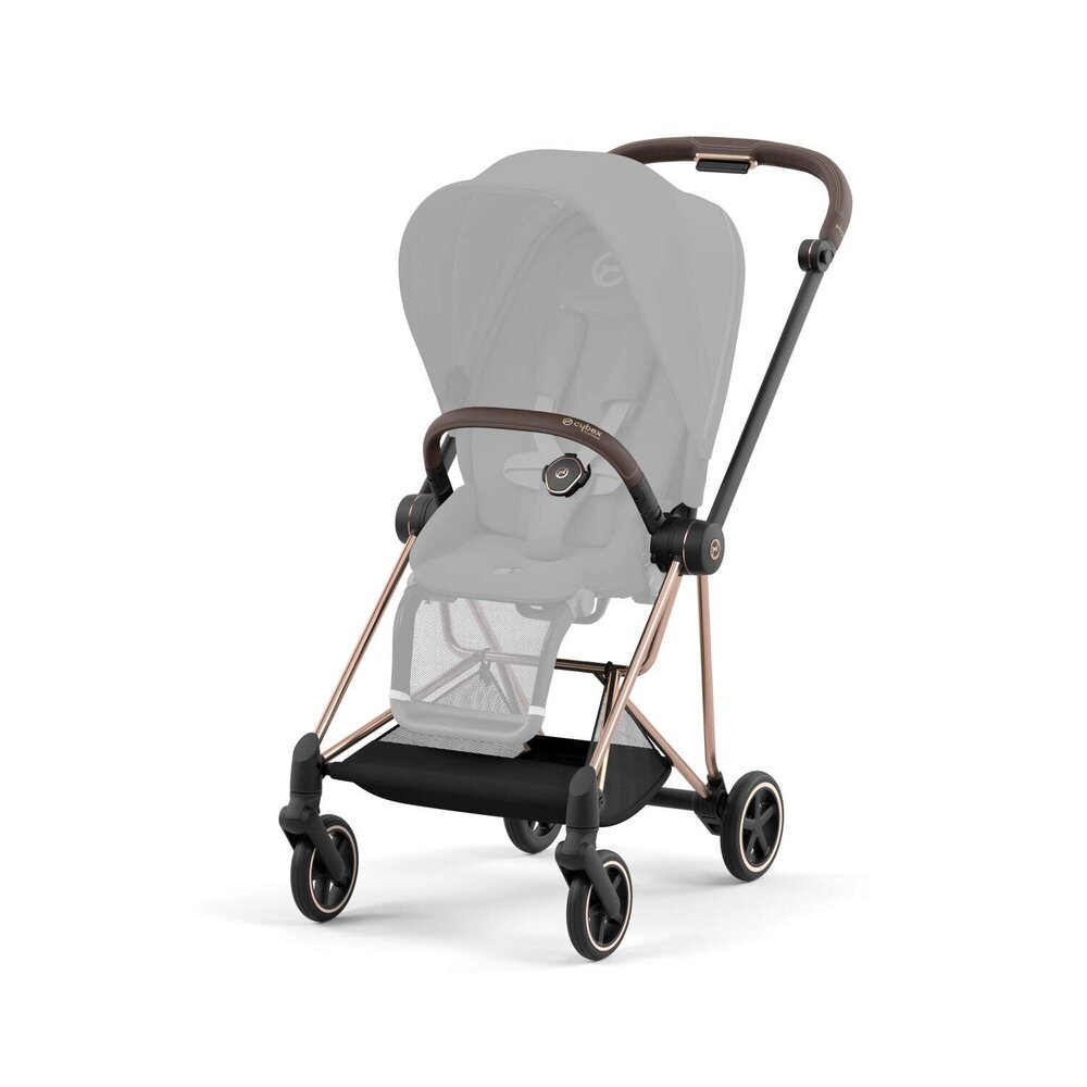Mios onderstel kinderwagen + frame zitting Rosegold