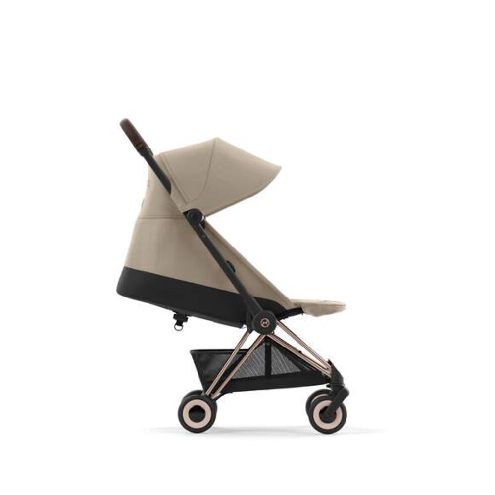 Kinderwagen Coya Rosegold Cozy Beige