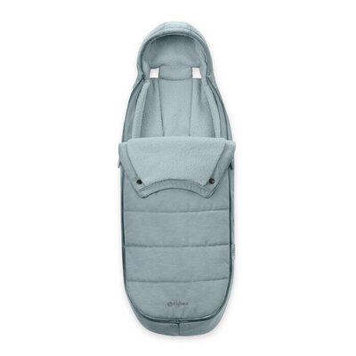 Gold Voetenzak Sky blue