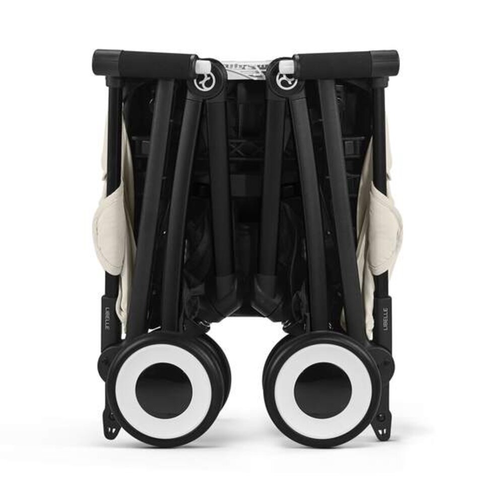 Plooibuggy Libelle BLK canvas White/light beige