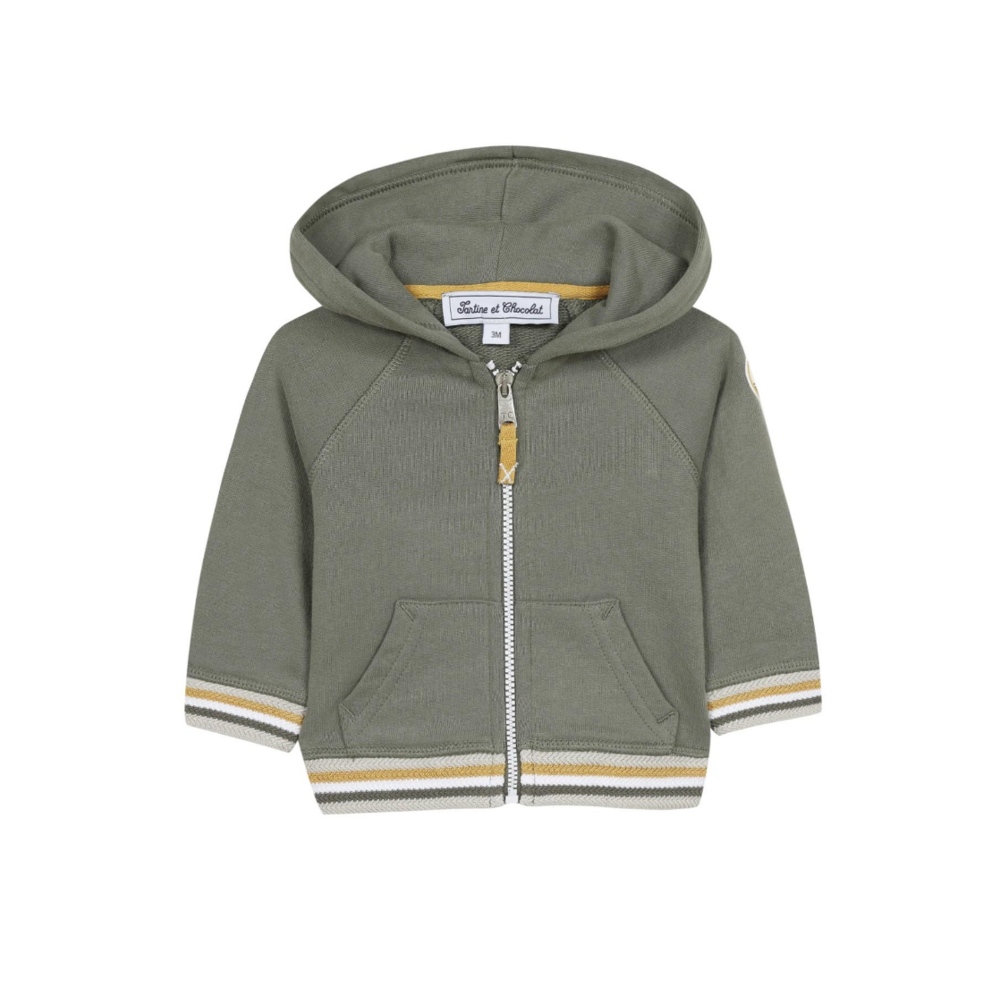 Sweater vestje khaki Khaki