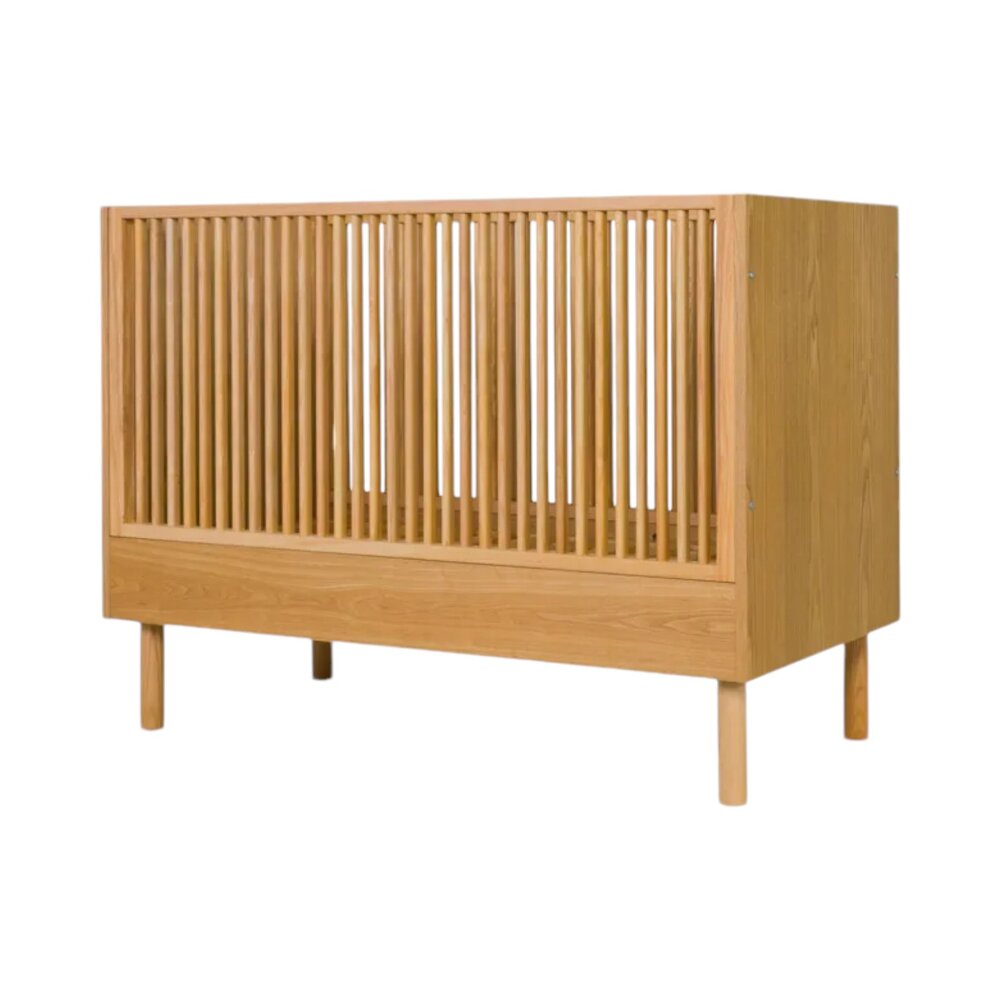 Bed 120x60 cm Hai No Ki Natural ash