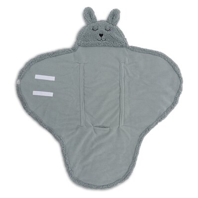 Wikkeldeken Bunny Sea Green