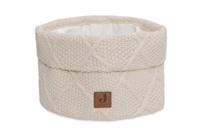Commodemandje Check Knit Oatmeal