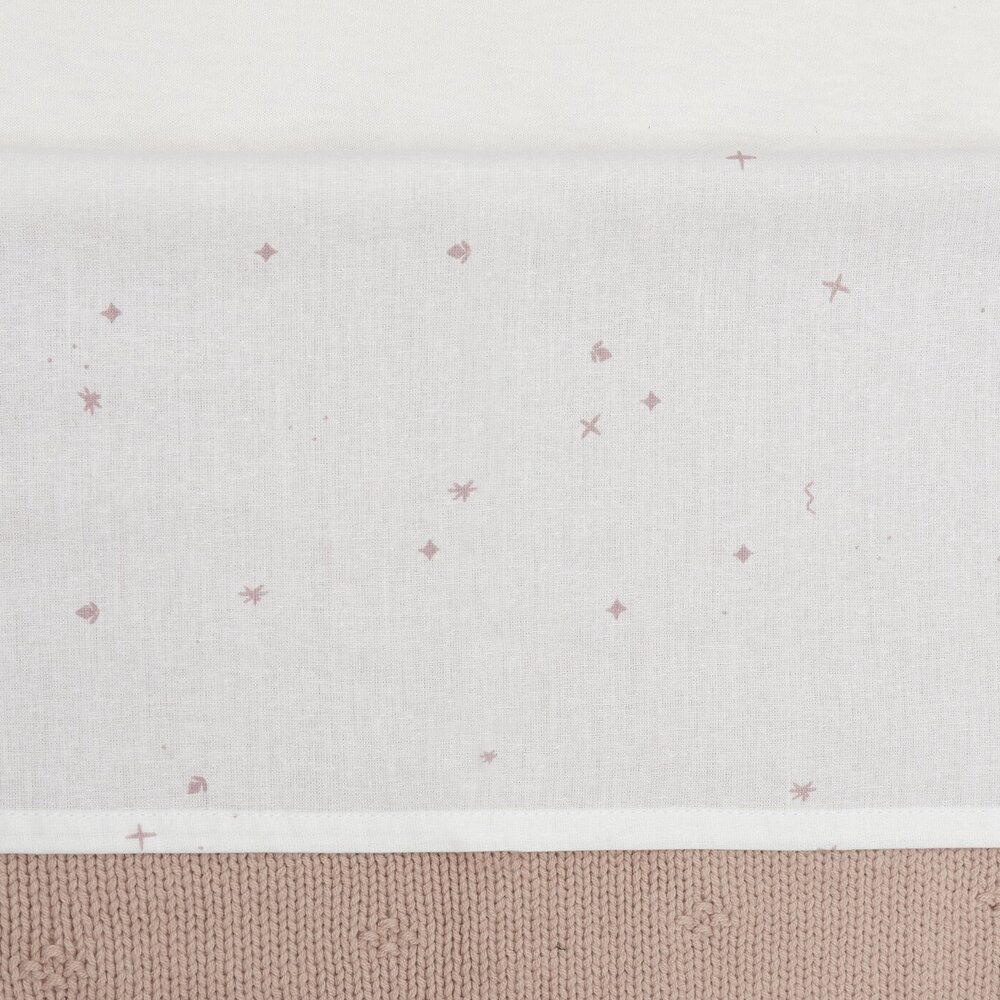 Laken Ledikant 120x150cm Twinkling Wild Rose