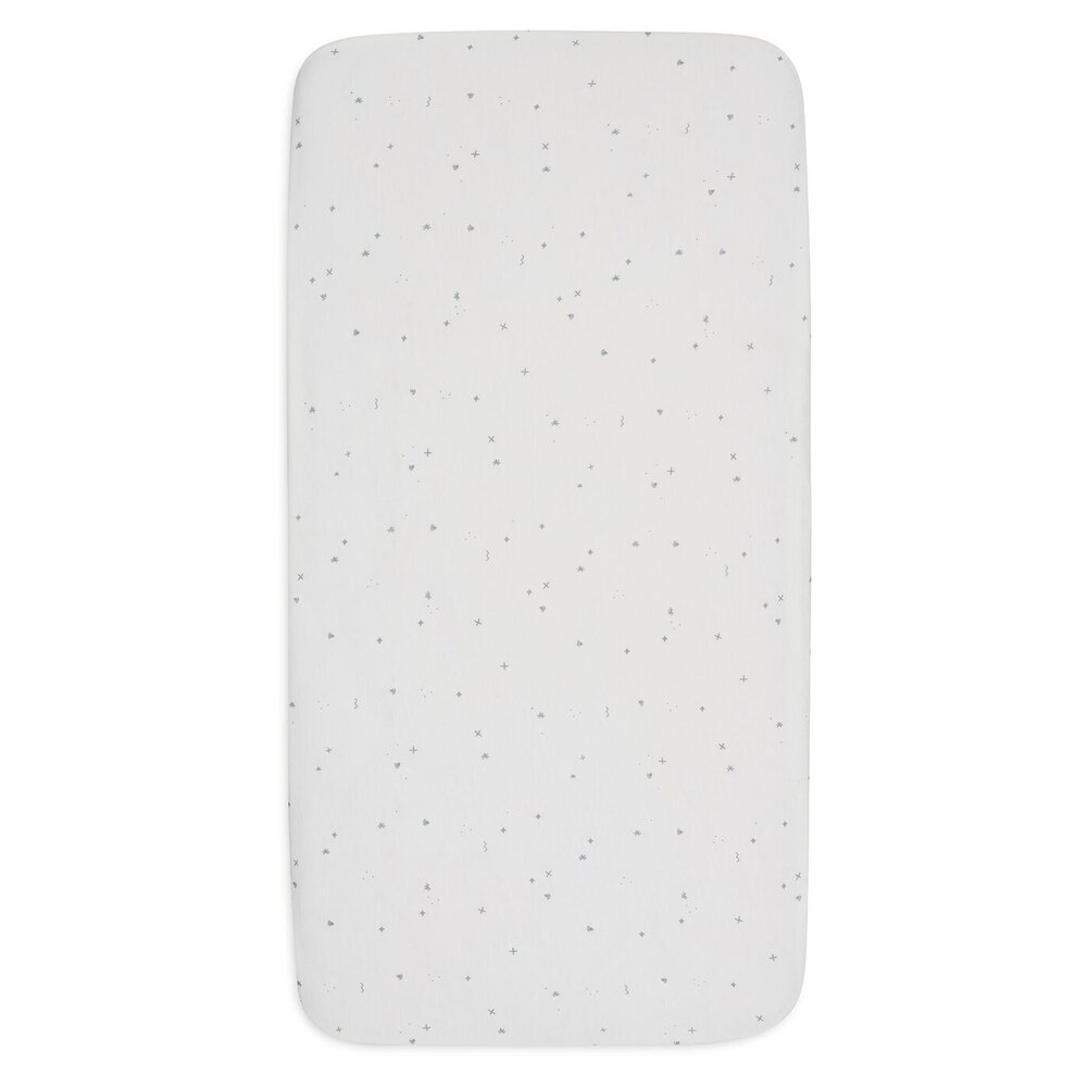 Hoeslaken Jersey 60x120cm Twinkling Sea Green