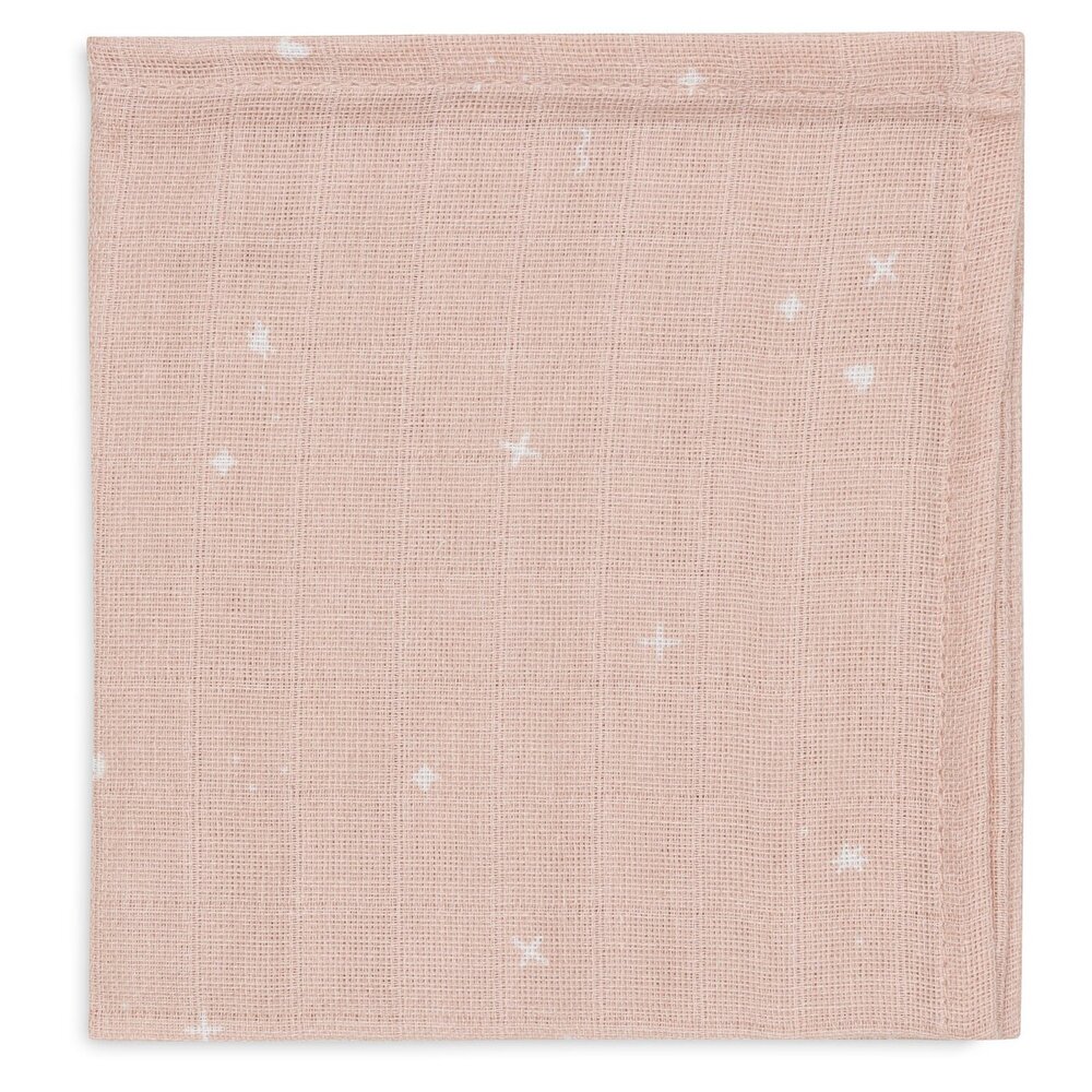 Hydrofiel Monddoekje 31x31cm Twinkling (3pack) Wild Rose
