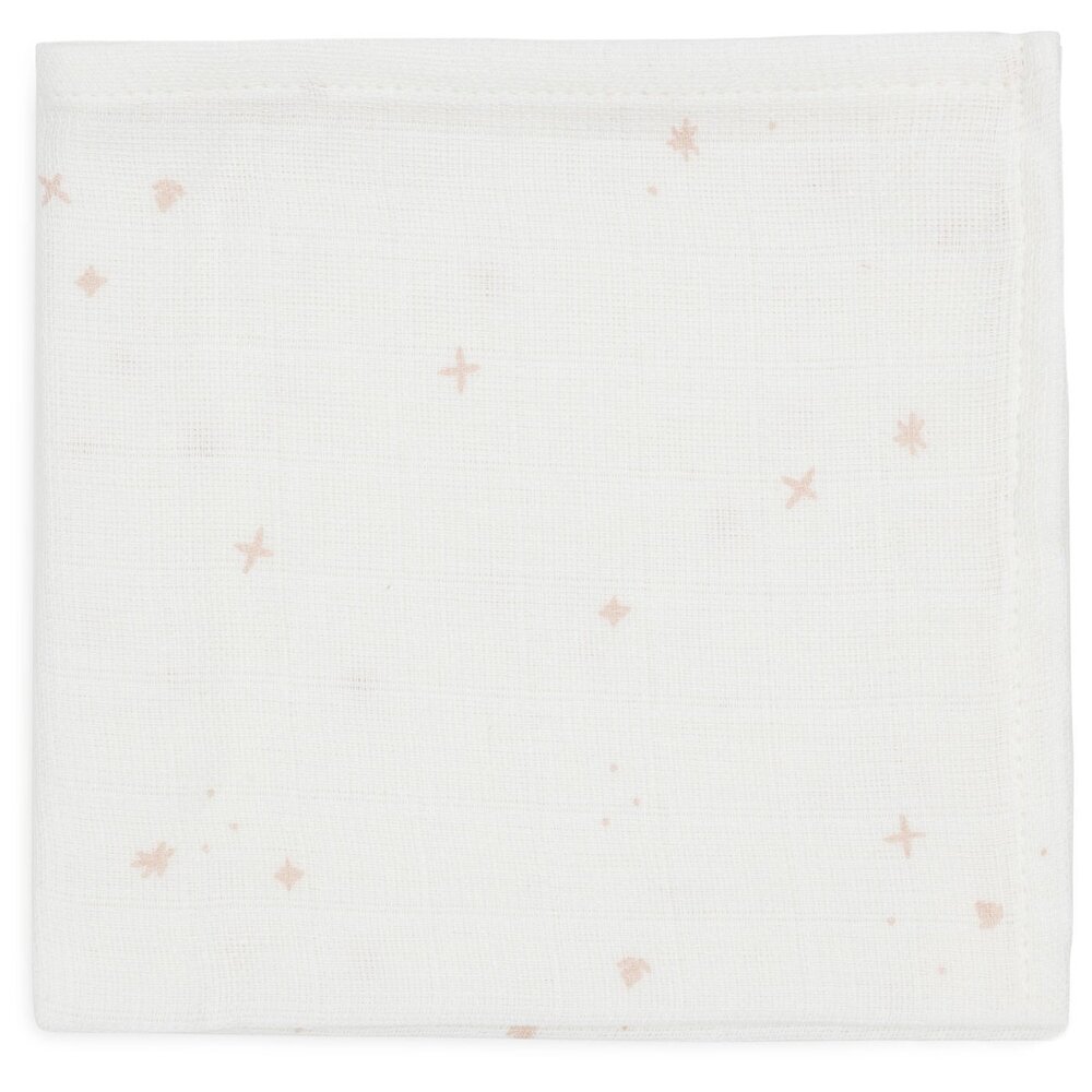 Hydrofiel Monddoekje 31x31cm Twinkling (3pack) Wild Rose
