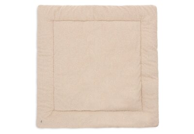 Boxkleed 100x100cm Boucle Naturel