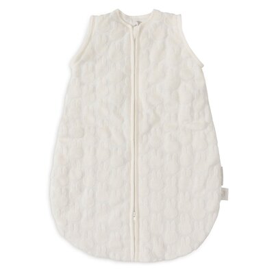 Slaapzak met afritsbare mouw rond 60cm Miffy jacquard Ivory