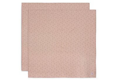 Hydrofiele Doek Large 115x115cm (2pack) Miffy Silhouettes - Wild Rose