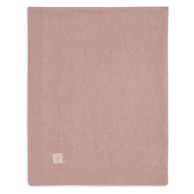 Deken Ledikant 100x150cm Cosy Knit Wild Rose