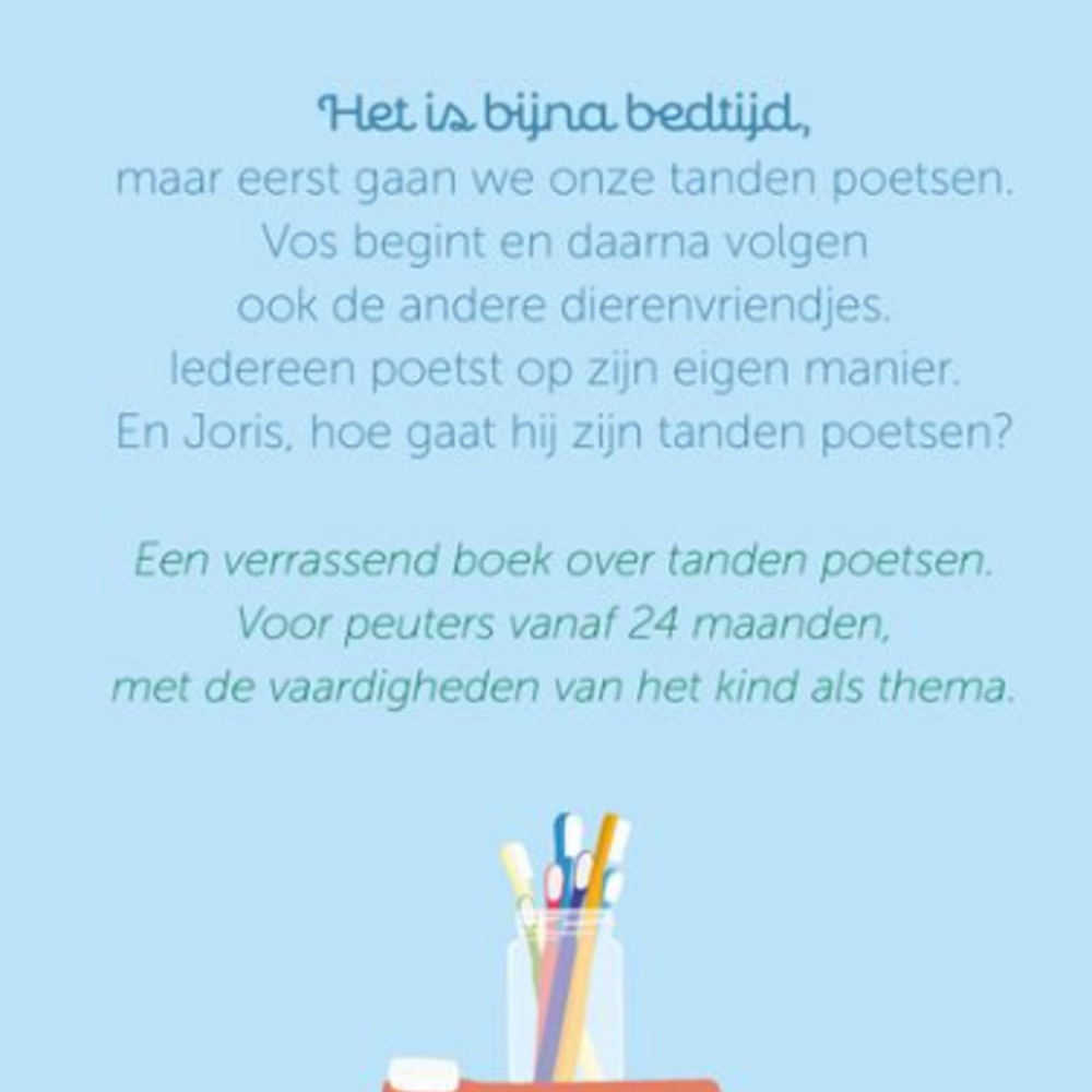 Peuterboek - Iedereen poetst zijn tanden