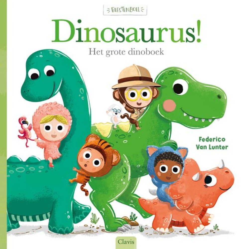 Peuterboek - Dinosaurus!