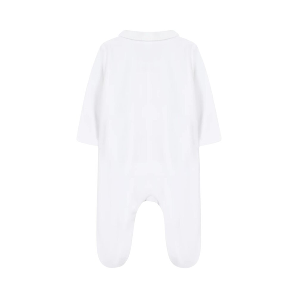 Pyjama velours zeedieren Blanc