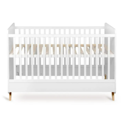Bed omvormbaar 140x70 cm Loft White