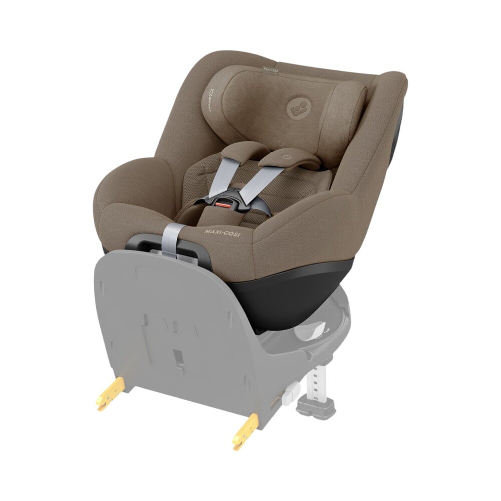 Autostoel Pearl 360 Pro Authentic Truffle