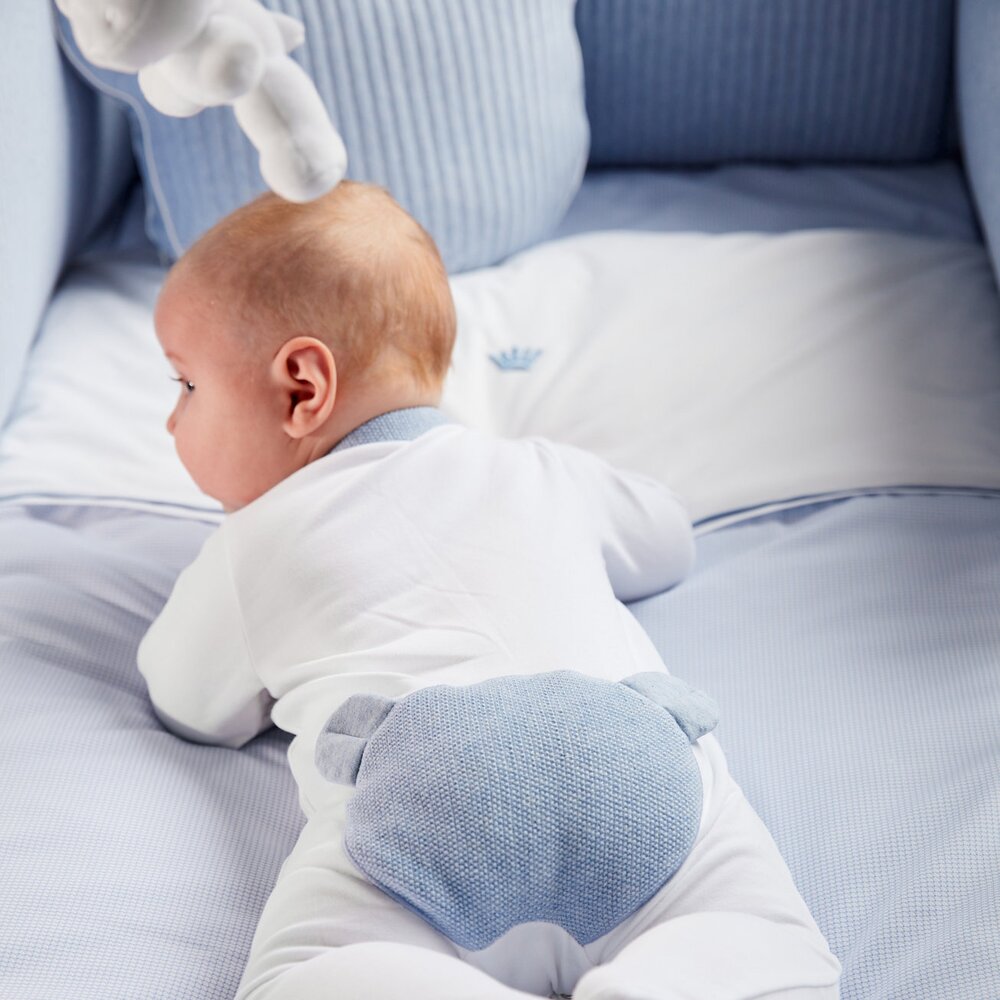 Babypakje first teddy Essentials azzuro
