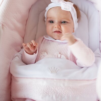 Mozes mand Ella Crystal pink