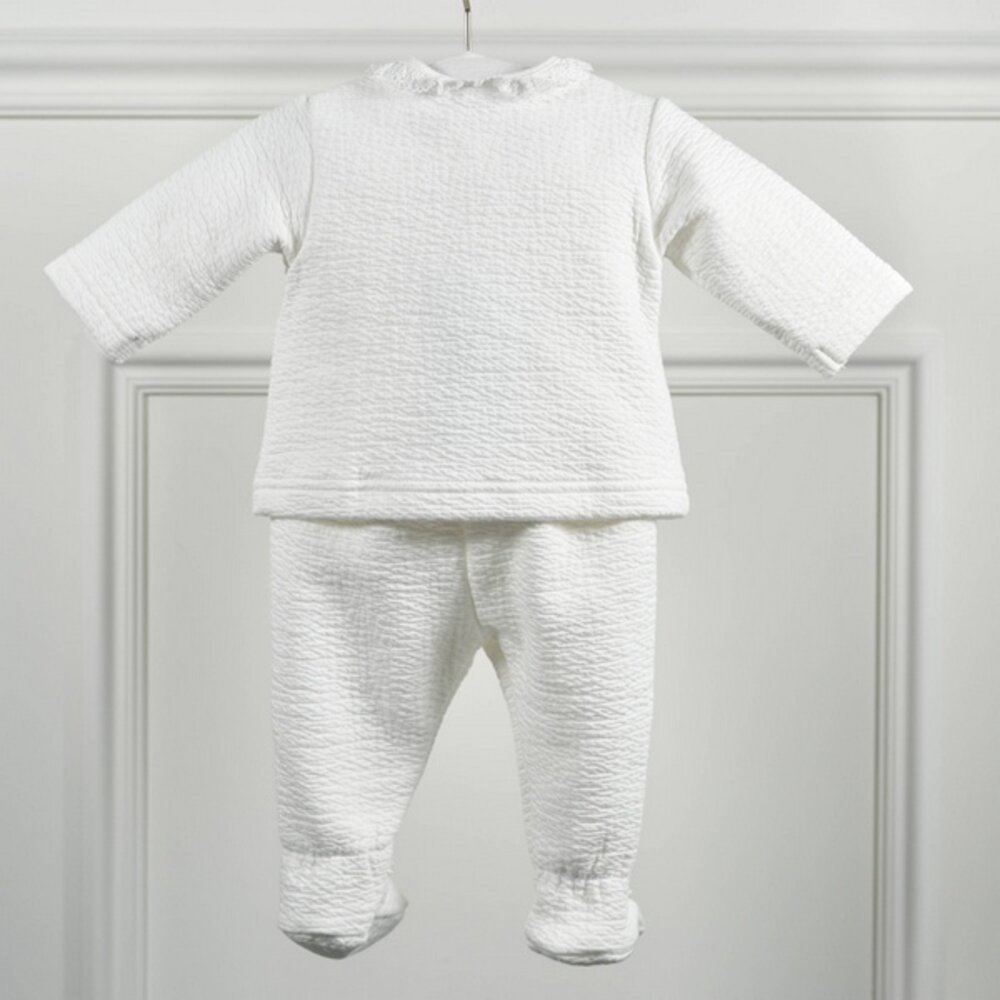 Bloes jersey gewafeld + Broek Carrousel