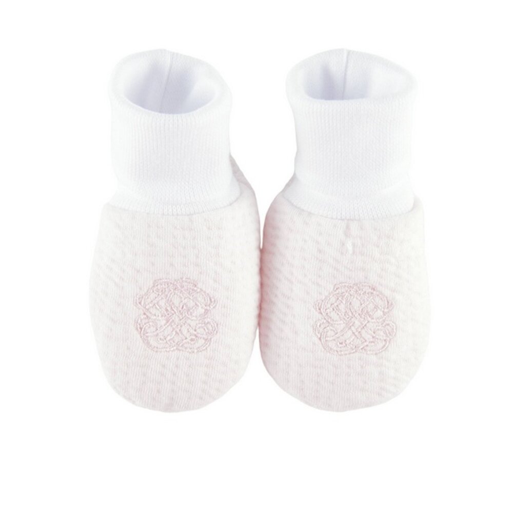 Babyslofjes jersey gewafeld - TU Cotton pink