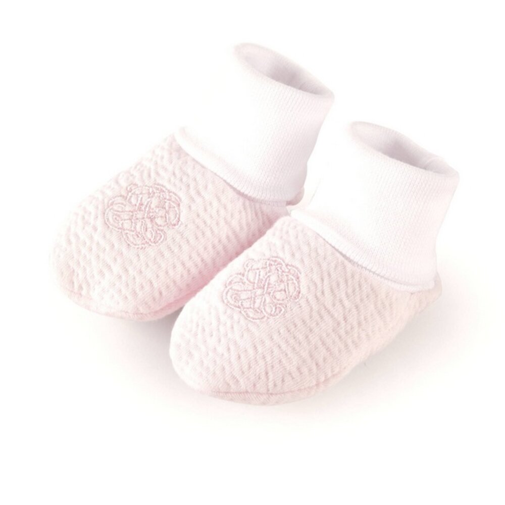 Babyslofjes jersey gewafeld - TU Cotton pink