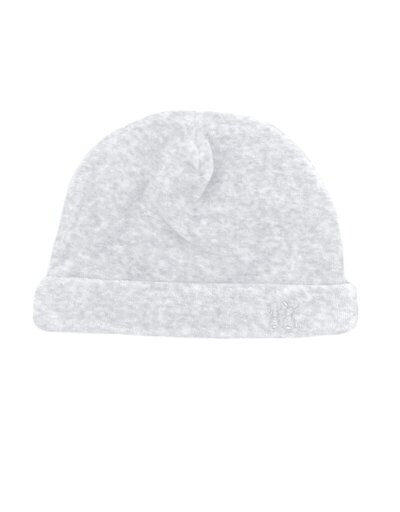 Mutsje velours Light grey