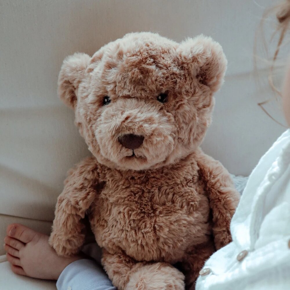 Knuffel hartslag comforter Lou Brown