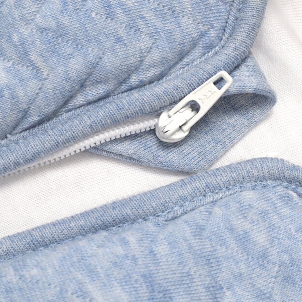 Chevron slaapzak 70cm Denim Blue
