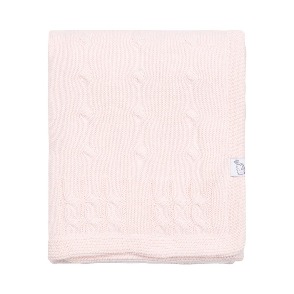 Deken Chamonix Poudre gevoerd (80x100cm) Pink