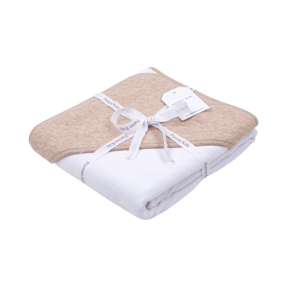 Chevron Omslagdoek (80x80cm) Light camel