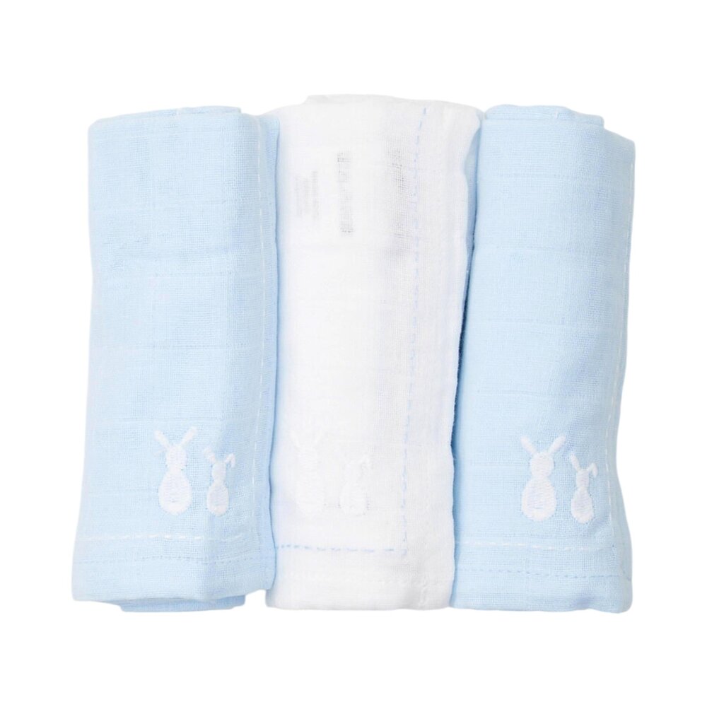 Tetra doekjes 60x60cm (3 stuks) Licht blauw/wit/licht blauw