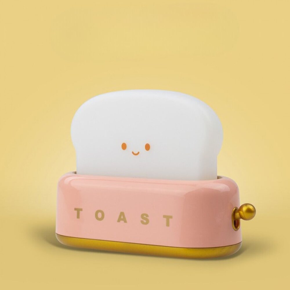 Led lamp Toaster Pink